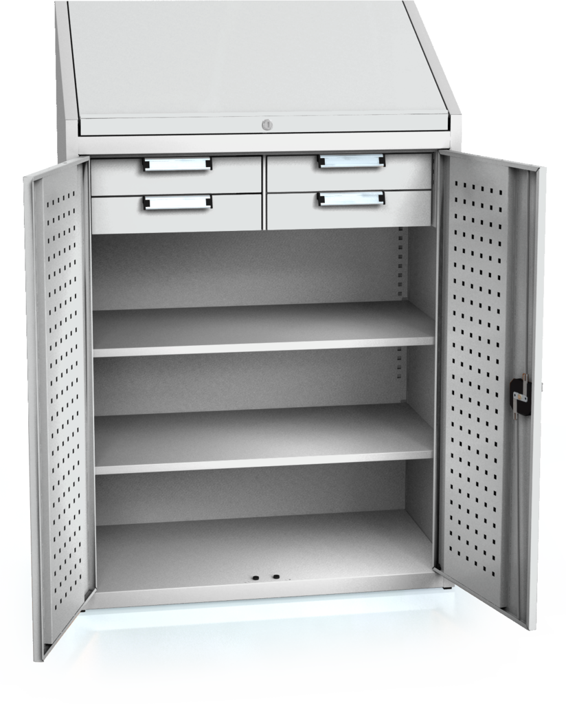 System cupboard UNI 1410 x 920 x 500 - shelves-drawers